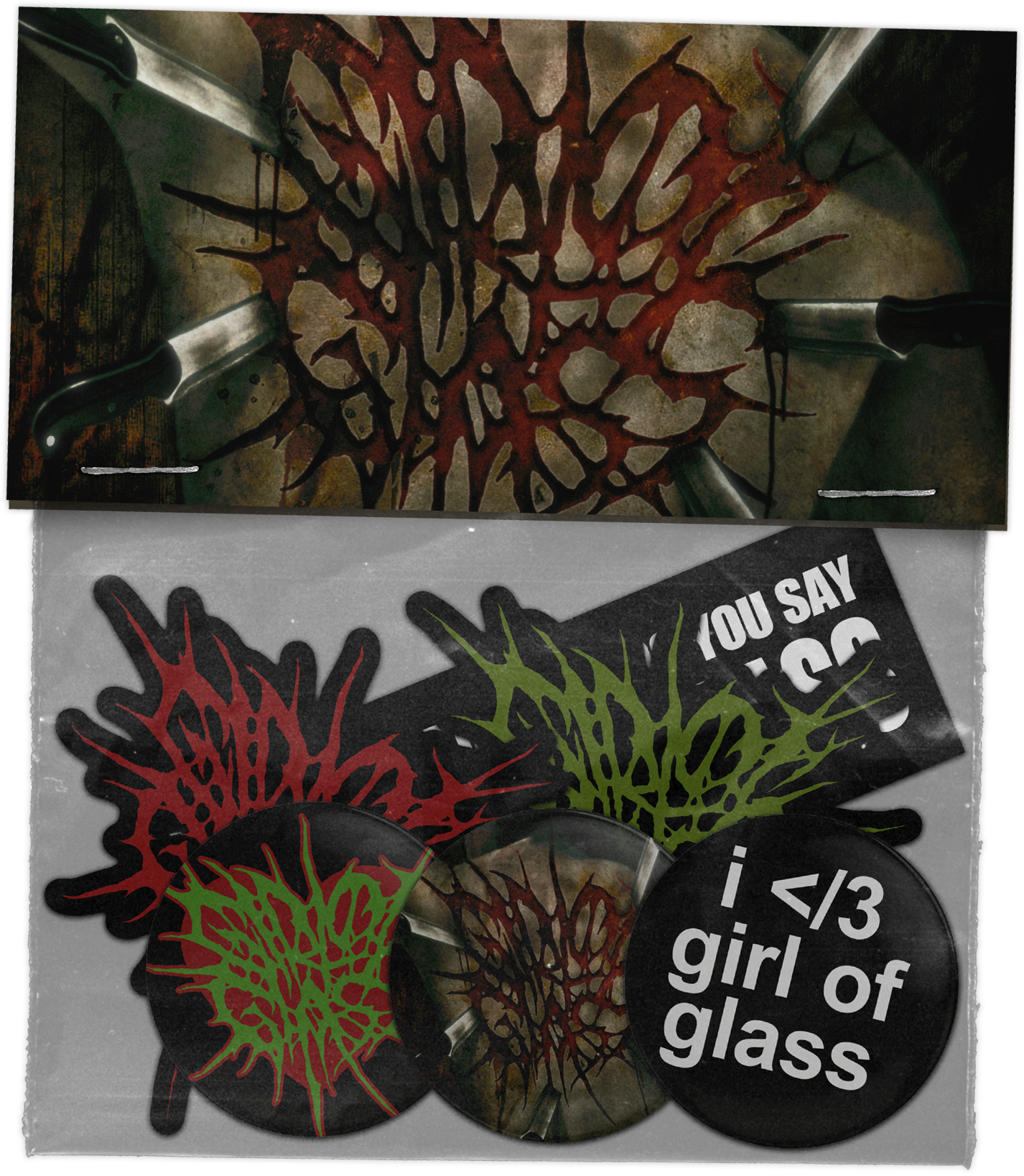 GOG STICKER/BUTTON PACK